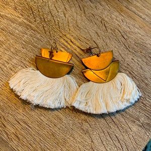 Free People Fringe Earrings